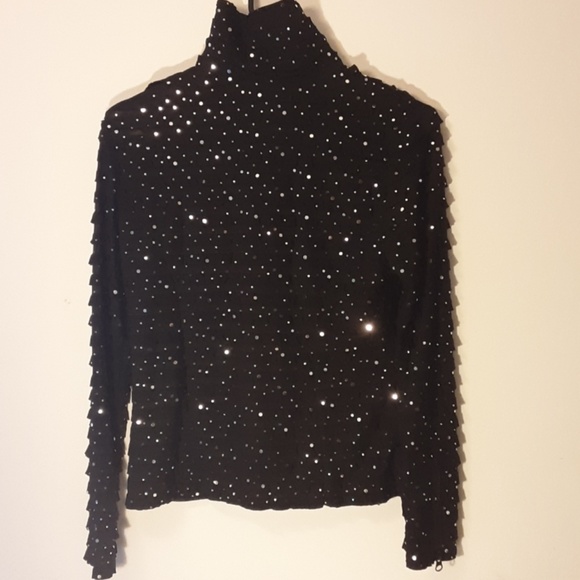 CLARA S..  Dressy sequined  jacket - Picture 4 of 4